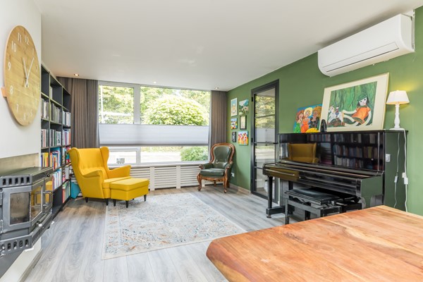 Foto - Verkocht: Ruime instapklare geschakelde 2 onder 1 kap woning voorzien van een goed isolatiepakket met aanbouw, bijkeuken, ruime tuin op zuiden (ca 131 m2) en garage gelegen in Kunrade.